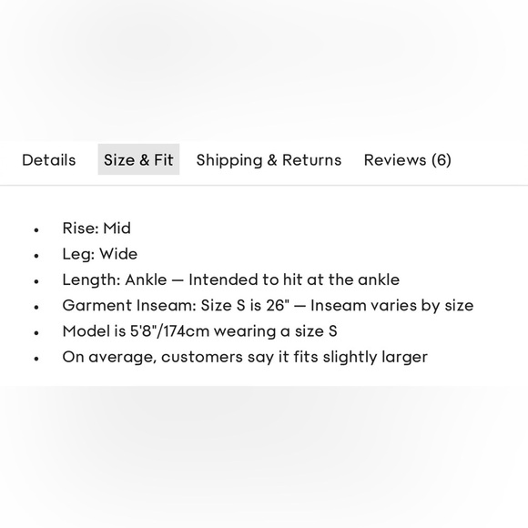 NWT Aritzia Little Moon Carlo Linen Pant White Small Organic linen relaxed pants - Picture 11 of 13